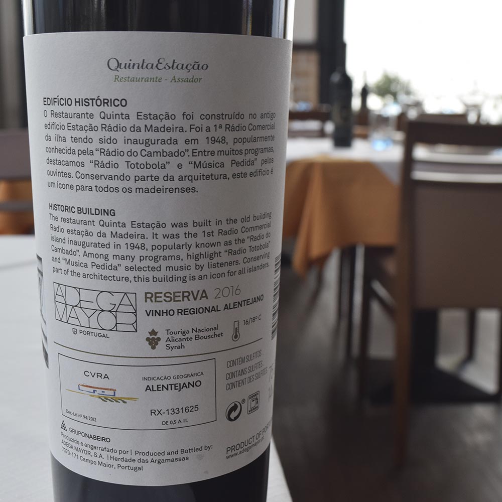 Vinho Tinto Reserva Quinta Estação